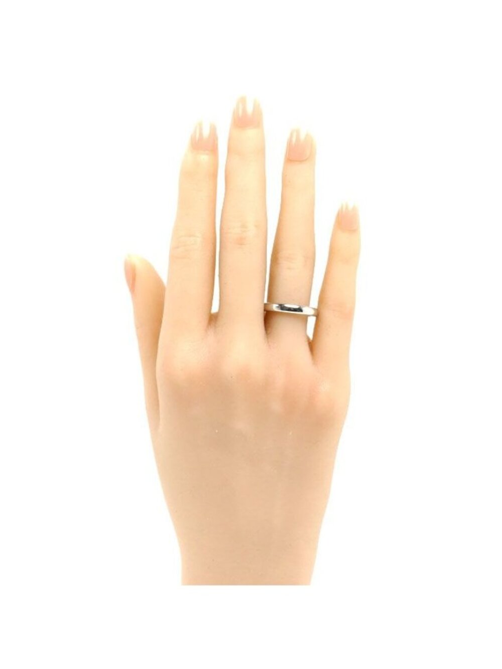 Tiffany & Co Platinum Forever Wedding Ring - Picture 8 of 10